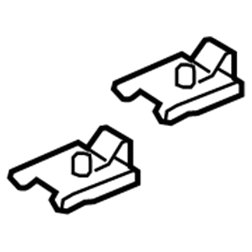Ford -W714602-S439 Nut - Spring