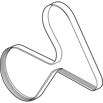 Ford HL3Z-8620-A V-Belt
