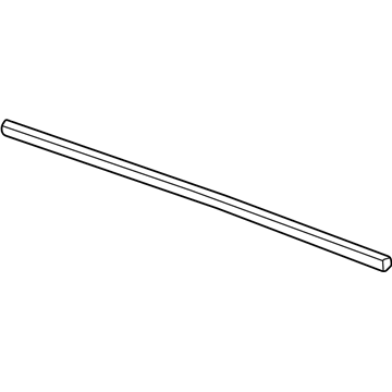 Lincoln XW4Z-5403144-AA Moulding - Windshield