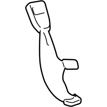 Lincoln 6W1Z-5460044-BA Buckle Assembly - Seat Belt