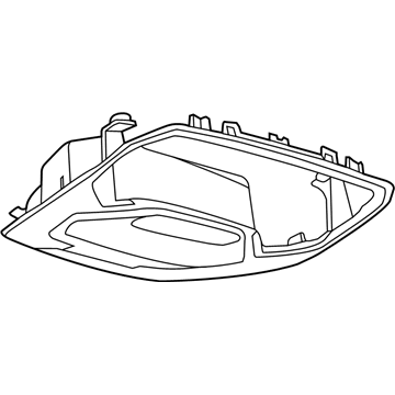 Ford FJ5Z-78519A70-AC Console Assembly - Overhead