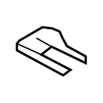 Ford 7T4Z-7861749-BA Cover - Seat Track