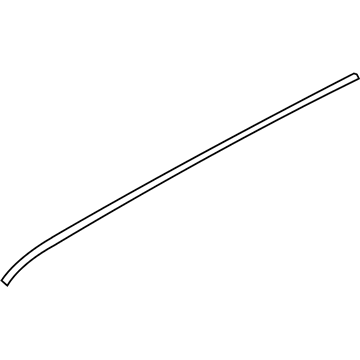 Mercury 8L8Z-7851728-AA Moulding - Roof Side Trim