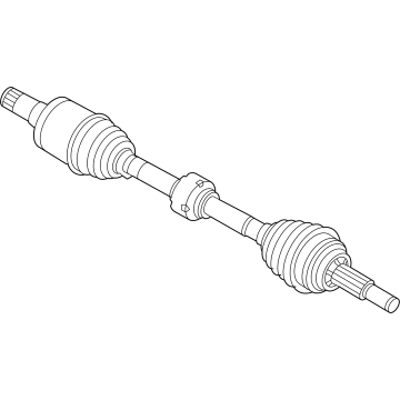 Ford NL3Z-3A427-B Shaft - Front Axle