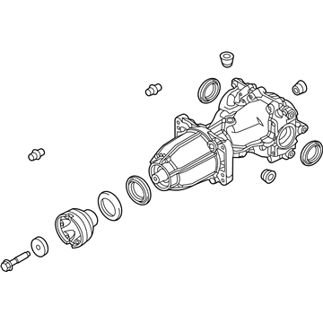 Ford F2GZ-4000-A Axle Assembly - Rear