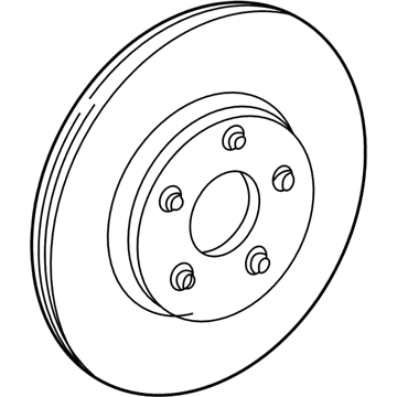 Mercury 5U2Z-1V125-E Rotor Assembly