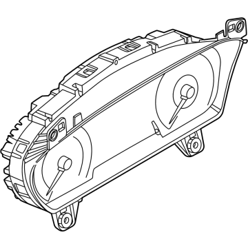 Ford SZ6Z-10849-A Cluster Assembly