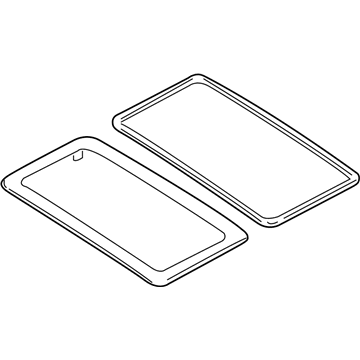 Mercury 5L8Z-7850054-AA Glass