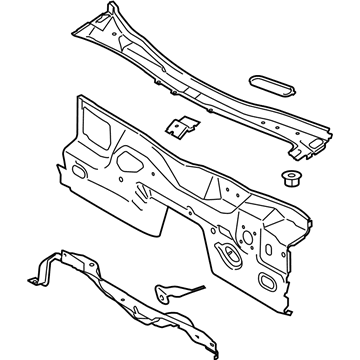 Ford Mustang Dash Panel - FR3Z-6301610-B