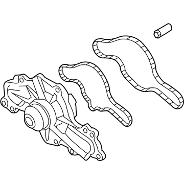 Ford DG1Z-8501-D Pump Assembly - Water