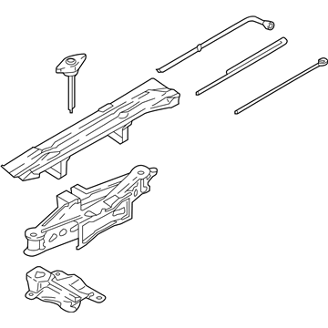 Lincoln JL1Z-17080-B Jack Assembly - Lifting