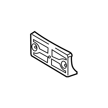 Ford JR3Z-17A385-AA Bracket - License Plate