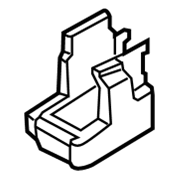 Lincoln EM2Z-5861748-AQ Cover - Seat Track