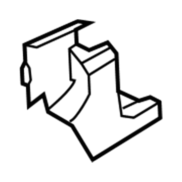 Lincoln EM2Z-5861748-AK Cover - Seat Track