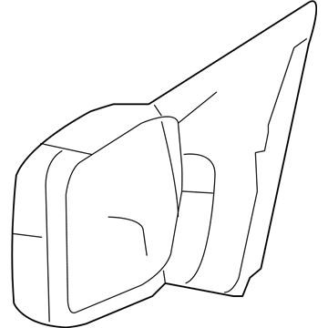 Ford 6L3Z-17682-CA Mirror Assembly - Rear View Outer