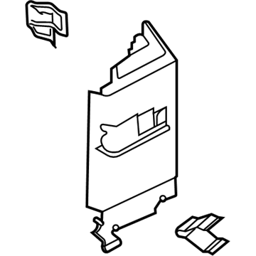 Lincoln LC5Z-7831004-AA Panel Assembly - C Pillar Inner