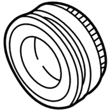 Ford E9TZ6312A Pulley - Crankshaft