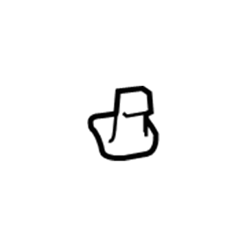 Ford 7L1Z-7829024-BA Coat Hook 7L1Z-7829024-BA Ford Coat Hook Illustration 1 of 1