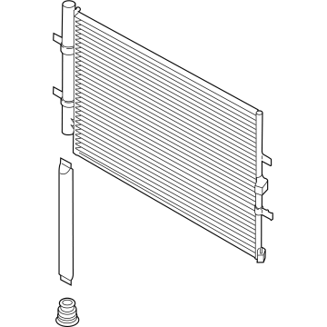 Ford LK4Z-19712-A Condenser Assembly
