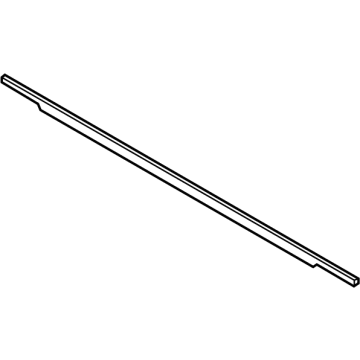 Lincoln JL1Z-7825596-C Weatherstrip - Door Glass Channel