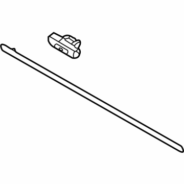 Lincoln JL7Z-4025556-A Molding - Door Outside