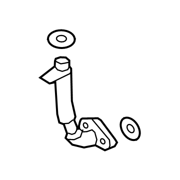 Ford P2GZ-6L092-A Tube Assembly - Drain