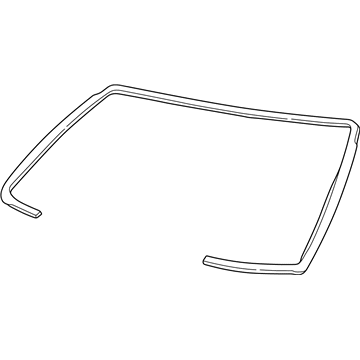 Lincoln F8VZ-5403144-AA Moulding - Windshield