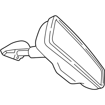 Lincoln 6U5Z-17700-A Mirror Assembly - Rear View - Inner