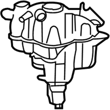 Ford BL8Z-8A080-A Tank Assembly - Radiator Overflow