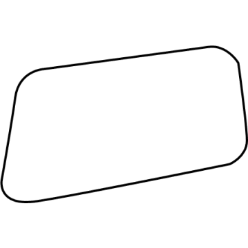 Lincoln CT4Z-17K707-C Glass Assembly - Rear View Outer Mirror