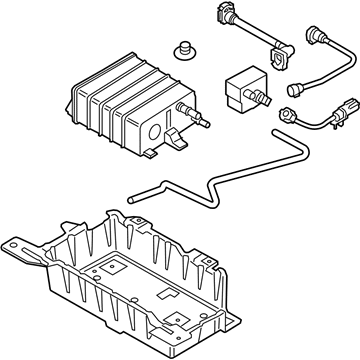Ford JR3Z-9D653-C Cannister - Fuel Vapour Storage