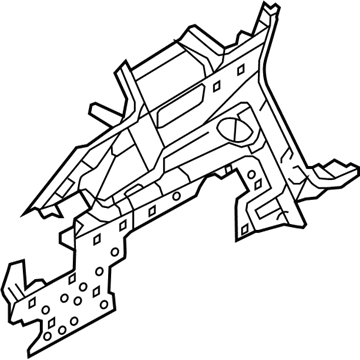 Lincoln AE9Z-7431013-AA Trim Assembly - Quarter