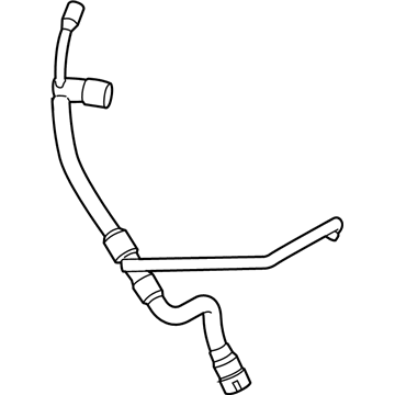 Ford F1FZ-8B504-G Hose - Turbocharger To Intercooler