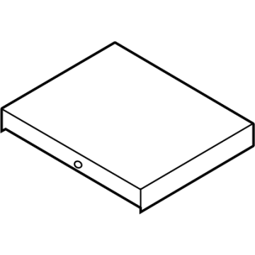 Lincoln JX6Z-19N619-B Filter - Odour And Particles