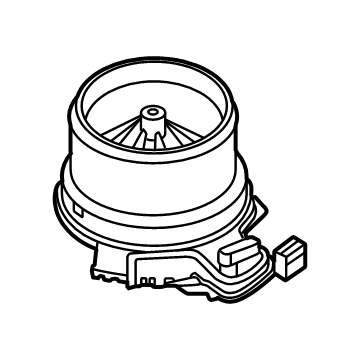 Lincoln JX6Z-19805-D Fan And Motor Assembly