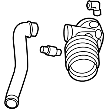 Ford Fusion Air Intake Hose - 7E5Z-9B659-A