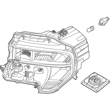 Ford SZ6Z-13008-A Headlamp Assembly