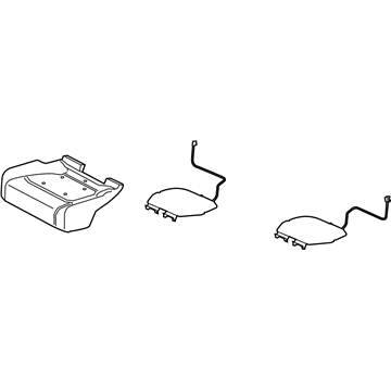Ford FL3Z-16632A22-A Pad - Rear Seat Cushion