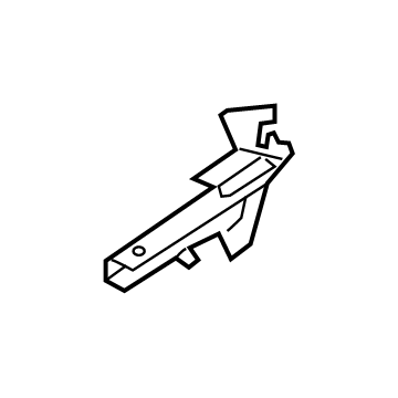 Ford KB3Z-2102884-A Rear Reinforcement, Front Passenger Side KB3Z-2102884-A Ford Rear Reinforcement, Front Passenger Side Illustration 1 of 1