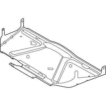 Ford FL3Z-5D032-E Skid Plate
