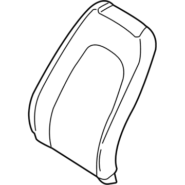 Lincoln FP5Z-5464417-GA Cover Assembly - Seat Back