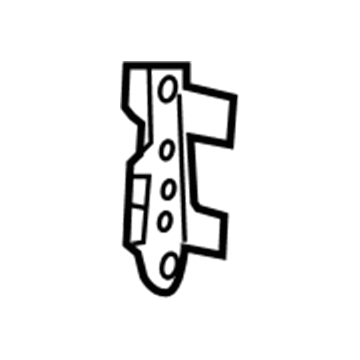 Mercury 4W7Z-19A579-A Bracket - Heater Mounting