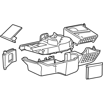 Ford F8AZ-18471-BA Duct - Air Vent