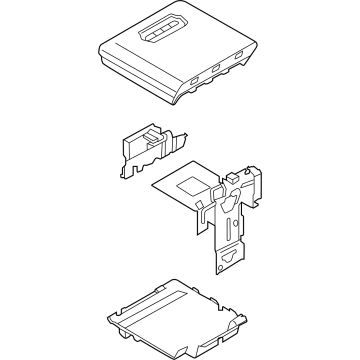 Ford ML3Z-1506024-AJ Armrest Assembly - Console