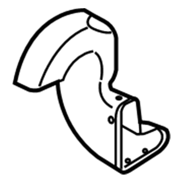Ford 2T1Z-18491-B Duct - Heater Outlet