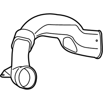 Ford 9T1Z-19A843-A Duct - Air