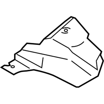Ford FR3Z-7646813-A Support - Quarter Panel Wheelhouse