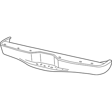 Ford YL2Z-17906-BAA Bumper Assembly - Rear