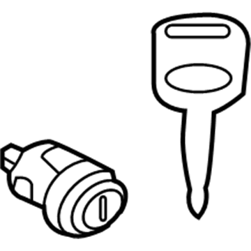 Ford 8E5Z-5421991-B Cylinder Assembly - Lock