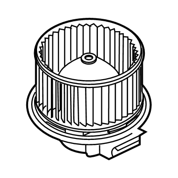 Ford PC3Z-19805-A Fan And Motor Assembly